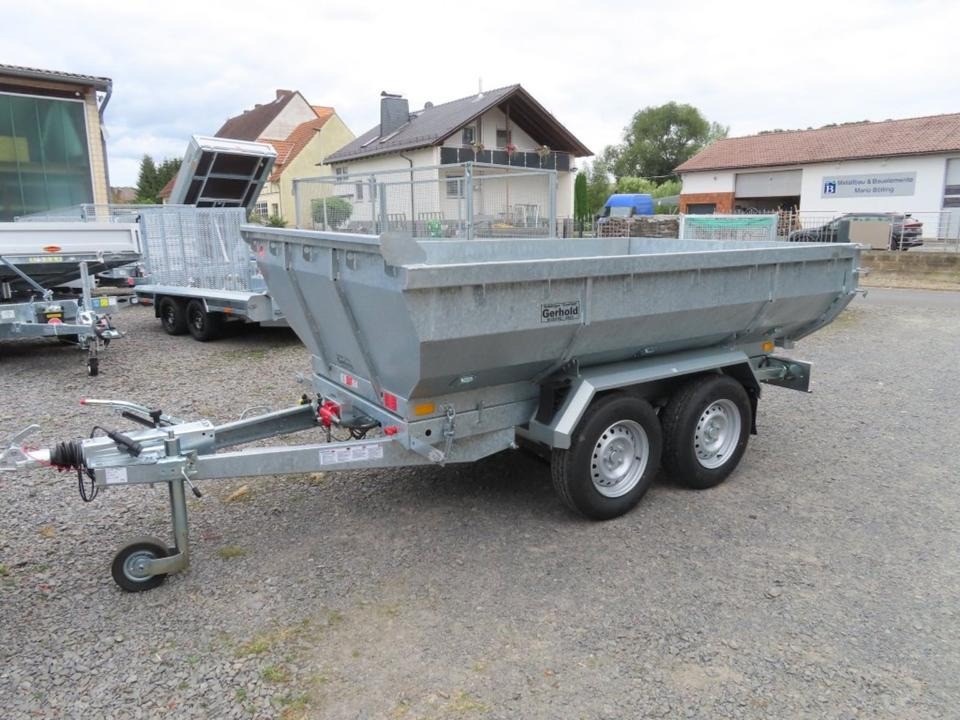 PKW Anhänger Kipper Muldenkipper Auffahrschienen 3,5t 100km/h - קרון נגרר עם מזהיר: תמונה 2 PKW Anhänger Kipper Muldenkipper Auffahrschienen 3,5t 100km/h - קרון נגרר עם מזהיר: תמונה 2