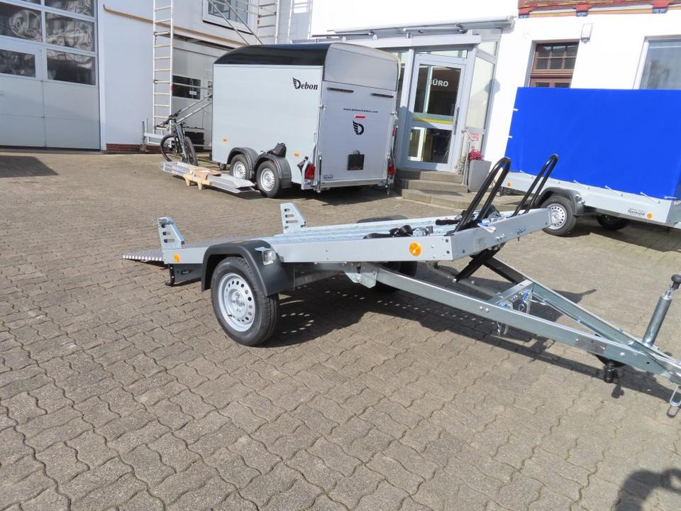 נגרר לאופנוע TPV KD-MU-T3 Motorradanhänger PKW-Anhänger 100km/h: תמונה 11