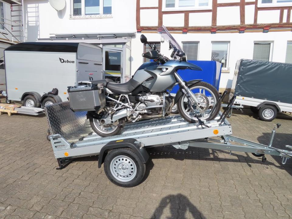 נגרר לאופנוע TPV KD-MU-T3 Motorradanhänger PKW-Anhänger 100km/h: תמונה 8