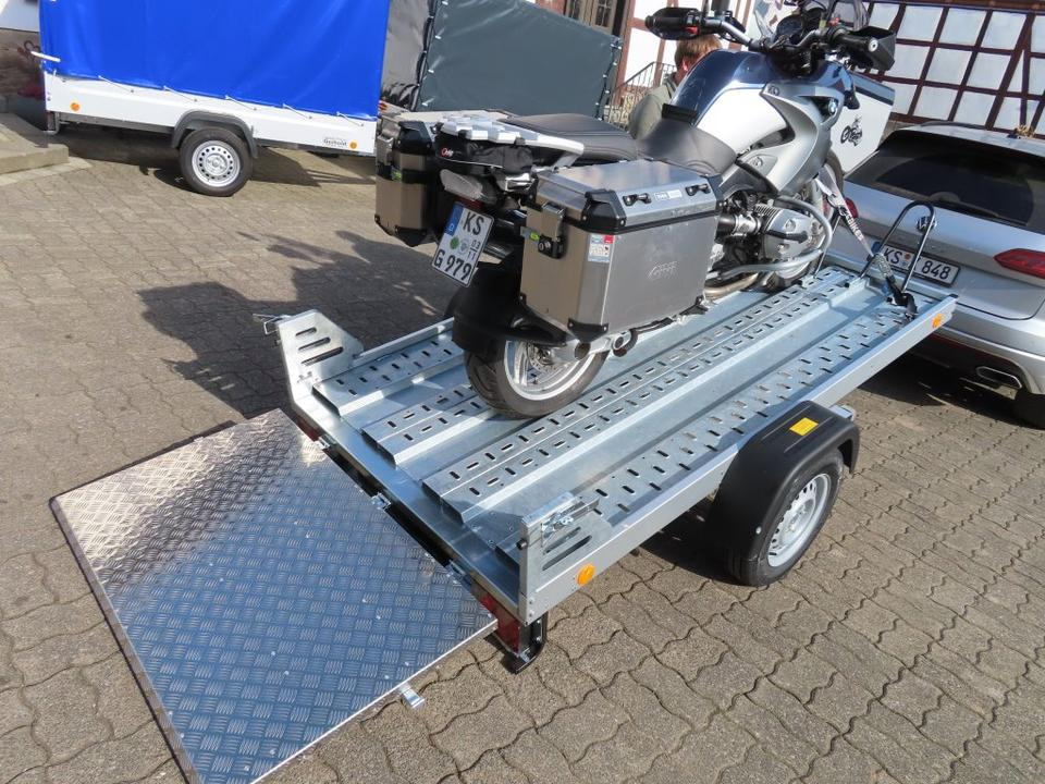 נגרר לאופנוע TPV KD-MU-T3 Motorradanhänger PKW-Anhänger 100km/h: תמונה 9