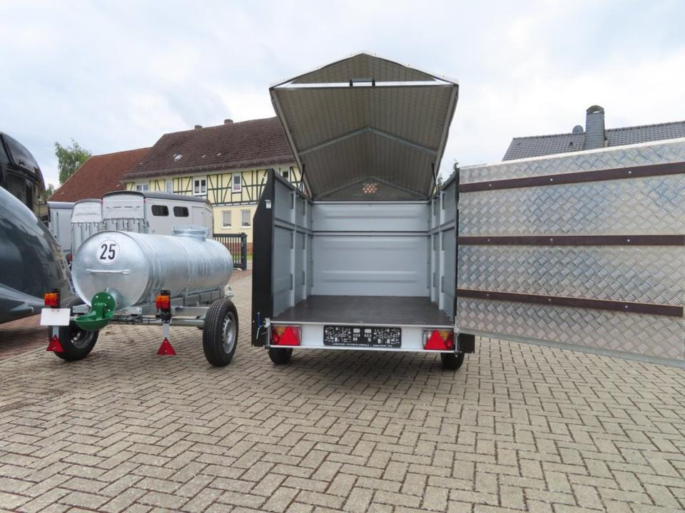 TPV  Kleinviehanhänger 1,0t Flügeltür Viehanhänger Ziegen Schafe - קרון נגרר להובלת בעלי חיים: תמונה 5 TPV  Kleinviehanhänger 1,0t Flügeltür Viehanhänger Ziegen Schafe - קרון נגרר להובלת בעלי חיים: תמונה 5