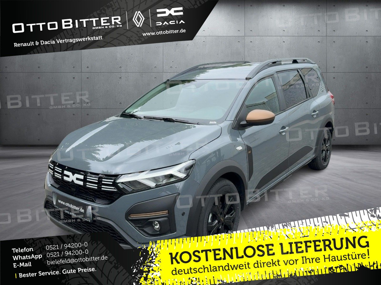 Dacia Jogger Extreme+ ECO-G 100 7-Sitzer FLÜSSIGGAS - רכב סטיישן: תמונה 1 Dacia Jogger Extreme+ ECO-G 100 7-Sitzer FLÜSSIGGAS - רכב סטיישן: תמונה 1