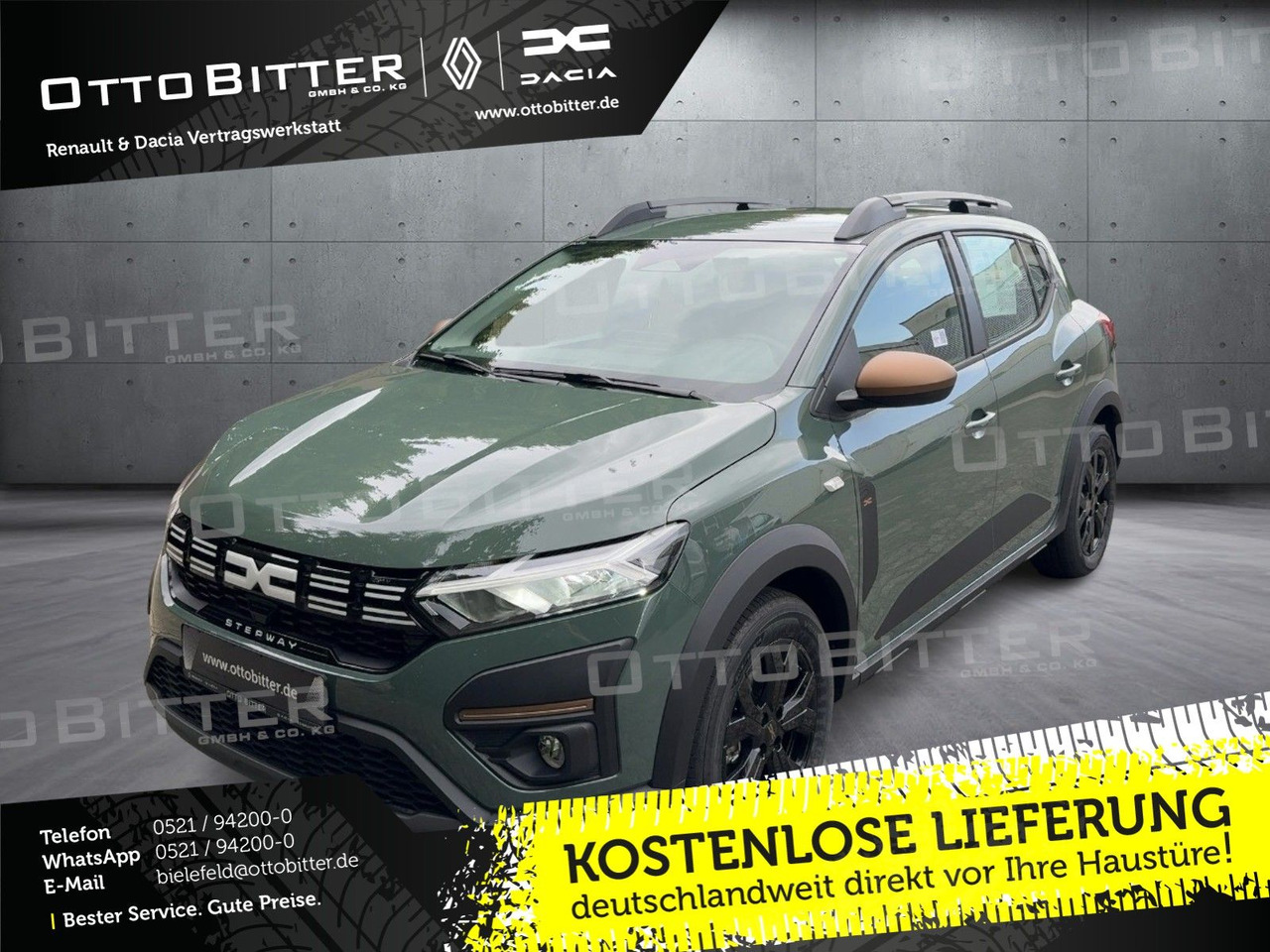 Dacia Sandero Stepway Extreme ECO-G 100 LPG-GAS/SITZH - SUV: תמונה 1 Dacia Sandero Stepway Extreme ECO-G 100 LPG-GAS/SITZH - SUV: תמונה 1