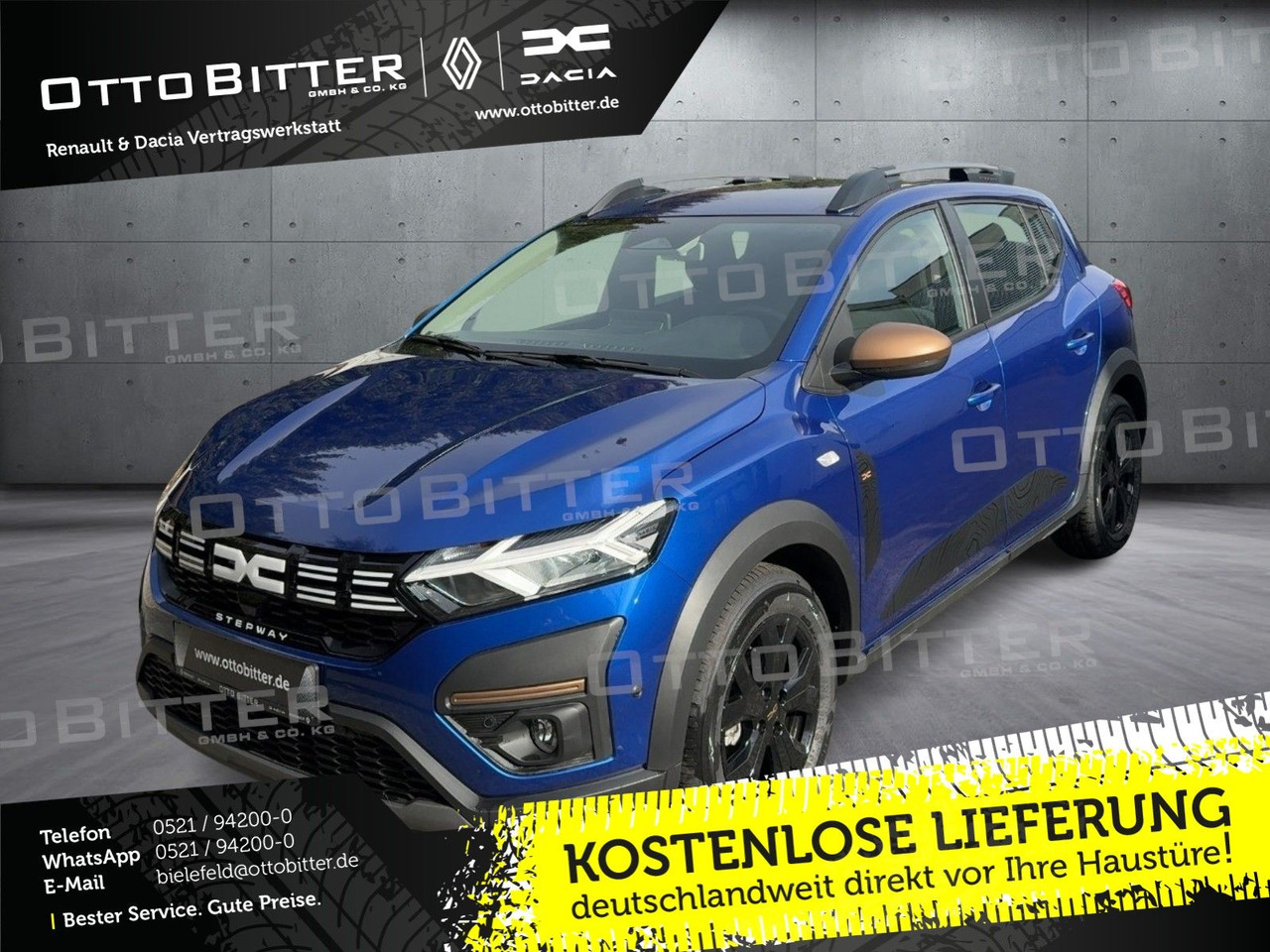 Dacia Sandero Stepway Extreme TCe110 CITY-PAKET/NAVI - סדאן: תמונה 1 Dacia Sandero Stepway Extreme TCe110 CITY-PAKET/NAVI - סדאן: תמונה 1
