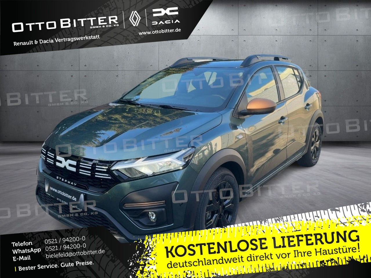 Dacia Sandero Stepway Extreme TCe110 CITY-PAKET/NAVI - סדאן: תמונה 1 Dacia Sandero Stepway Extreme TCe110 CITY-PAKET/NAVI - סדאן: תמונה 1