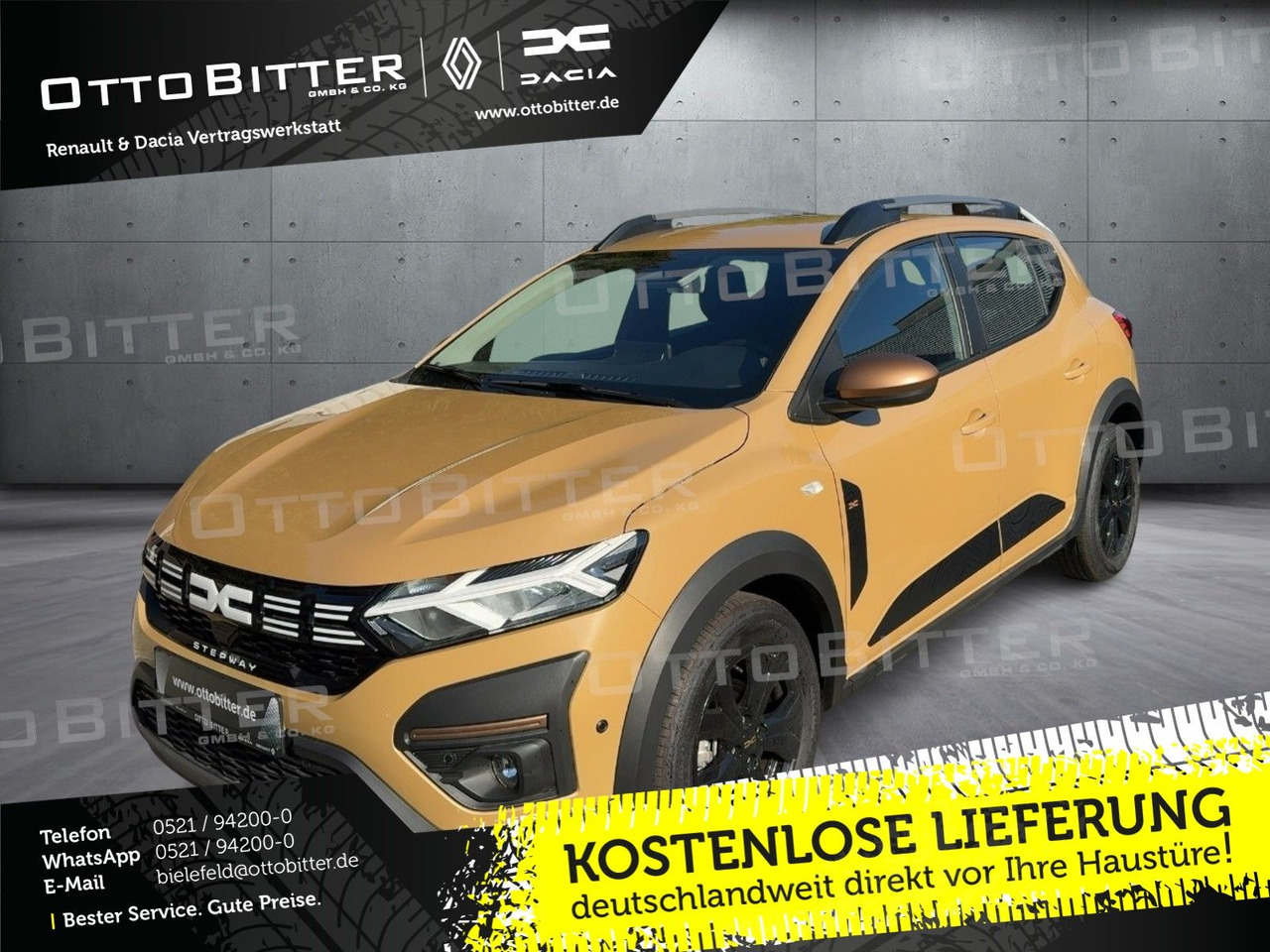 Dacia Sandero Stepway Extreme TCe110 CITY-PAKET/NAVI - סדאן: תמונה 1 Dacia Sandero Stepway Extreme TCe110 CITY-PAKET/NAVI - סדאן: תמונה 1