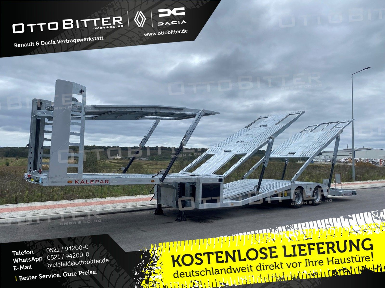KALEPAR KLP228V6 6er-Autotransporter VDI2700 - סמיטריילר בהובלה אוטומטית: תמונה 1 KALEPAR KLP228V6 6er-Autotransporter VDI2700 - סמיטריילר בהובלה אוטומטית: תמונה 1