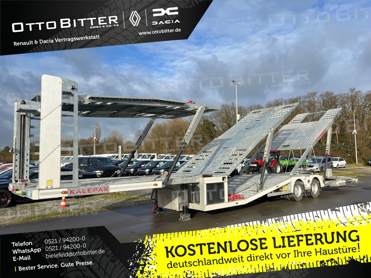 KALEPAR KLP228V6 6er-Autotransporter VDI2700 - סמיטריילר בהובלה אוטומטית: תמונה 1 KALEPAR KLP228V6 6er-Autotransporter VDI2700 - סמיטריילר בהובלה אוטומטית: תמונה 1