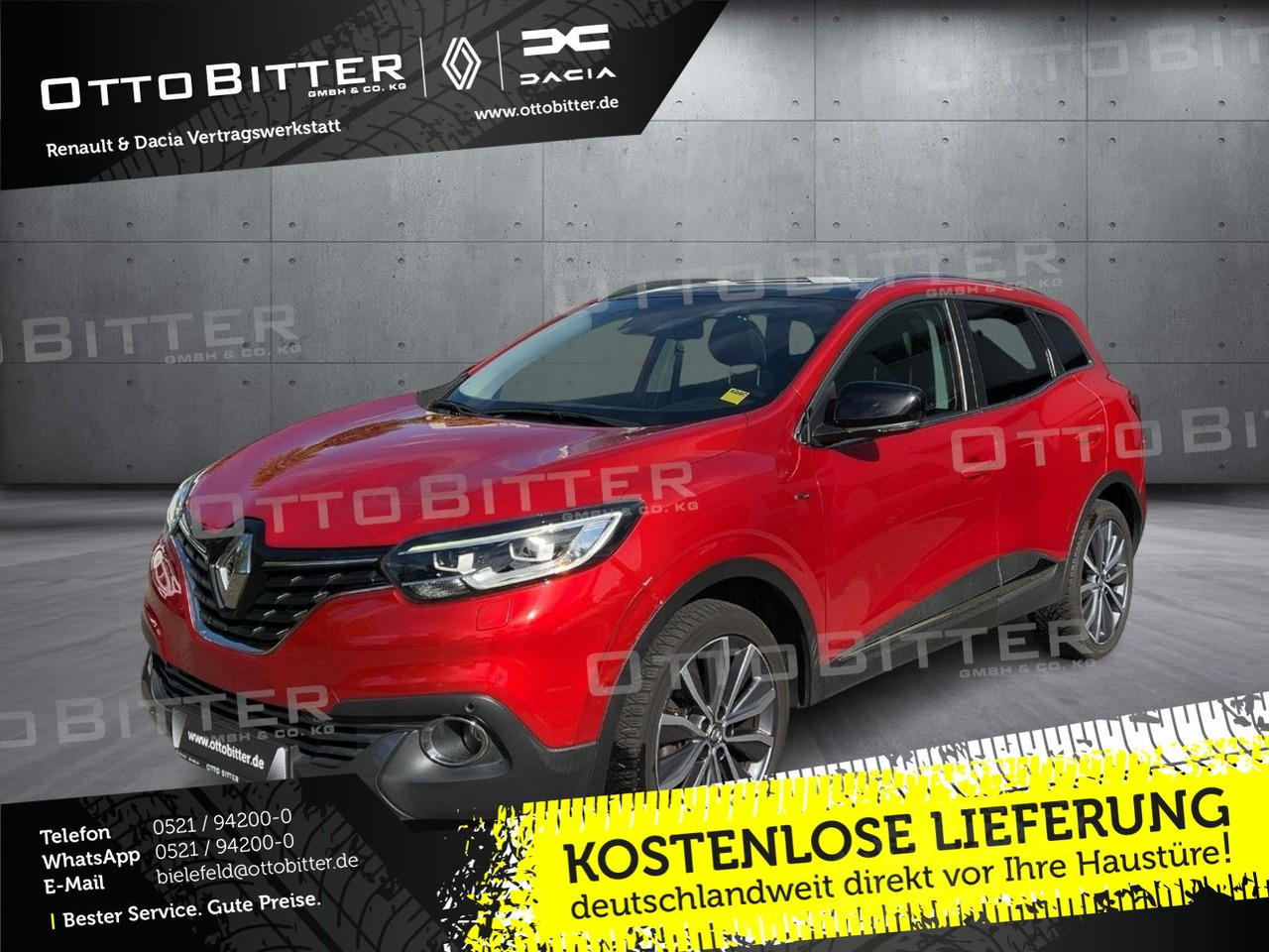 Renault Kadjar TCe130 BOSE Edition PANORAMAD/ANHÄNGERKUP - SUV: תמונה 1 Renault Kadjar TCe130 BOSE Edition PANORAMAD/ANHÄNGERKUP - SUV: תמונה 1