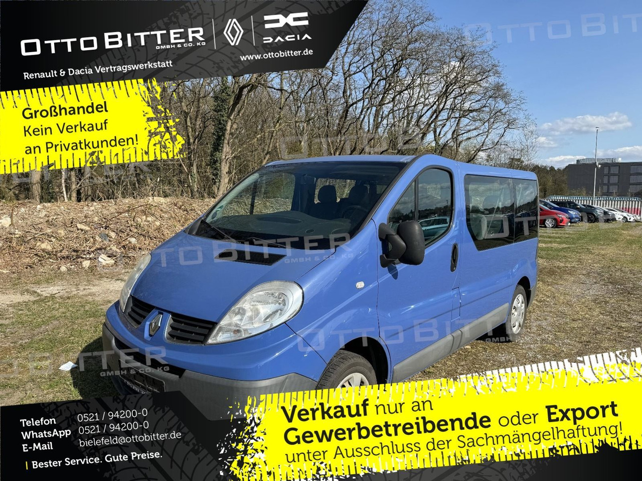 Renault Trafic Combi dCi90 L1H1 9-Sitzer - כלי רכב מסחרי לנוסעים: תמונה 1 Renault Trafic Combi dCi90 L1H1 9-Sitzer - כלי רכב מסחרי לנוסעים: תמונה 1