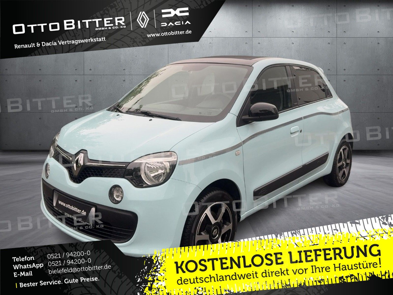 Renault Twingo SCe70 Limited FALTSCHIEBEDACH/SITZH/GJR - מכונית: תמונה 1 Renault Twingo SCe70 Limited FALTSCHIEBEDACH/SITZH/GJR - מכונית: תמונה 1