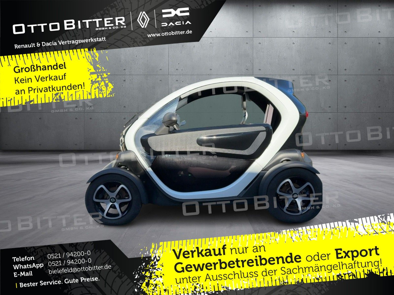 Renault Twizy Technic BATTERIEKAUF (Bought battery) - מכונית: תמונה 1 Renault Twizy Technic BATTERIEKAUF (Bought battery) - מכונית: תמונה 1