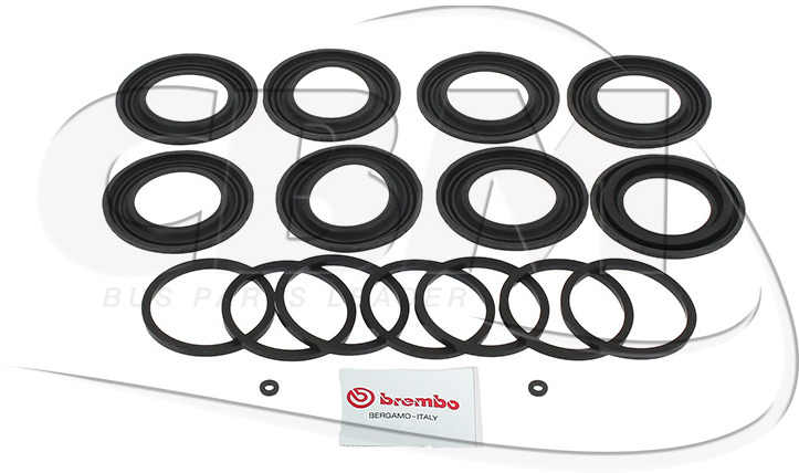 BREMBO CALLIPER SEAL KIT - ZF (50130477501) - מדד בלימה עבור אוטובוס: תמונה 1 BREMBO CALLIPER SEAL KIT - ZF (50130477501) - מדד בלימה עבור אוטובוס: תמונה 1