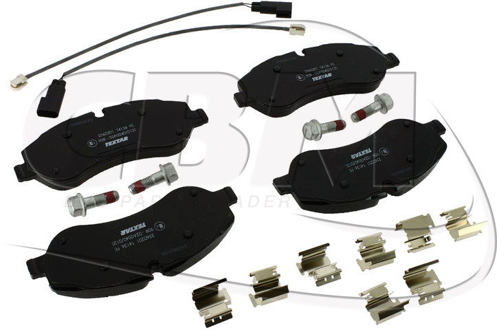 TEXTAR FRONT BRAKE PAD - MERCEDES MAN NEOPLAN VOLVO IRISBUS - IVECO - RVI (A0002777531 | N1014007802 | 14007802 | 11704340 | 8551052 | 503136162 | 5010393879) - רפידות בלימה עבור אוטובוס: תמונה 1 TEXTAR FRONT BRAKE PAD - MERCEDES MAN NEOPLAN VOLVO IRISBUS - IVECO - RVI (A0002777531 | N1014007802 | 14007802 | 11704340 | 8551052 | 503136162 | 5010393879) - רפידות בלימה עבור אוטובוס: תמונה 1