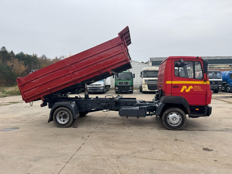Mercedes-Benz SK 814 (FULL STEEL SUSPENSION / MANUAL GEARBOX / 3-SIDE TIPPER) - מזהיר: תמונה 4 Mercedes-Benz SK 814 (FULL STEEL SUSPENSION / MANUAL GEARBOX / 3-SIDE TIPPER) - מזהיר: תמונה 4