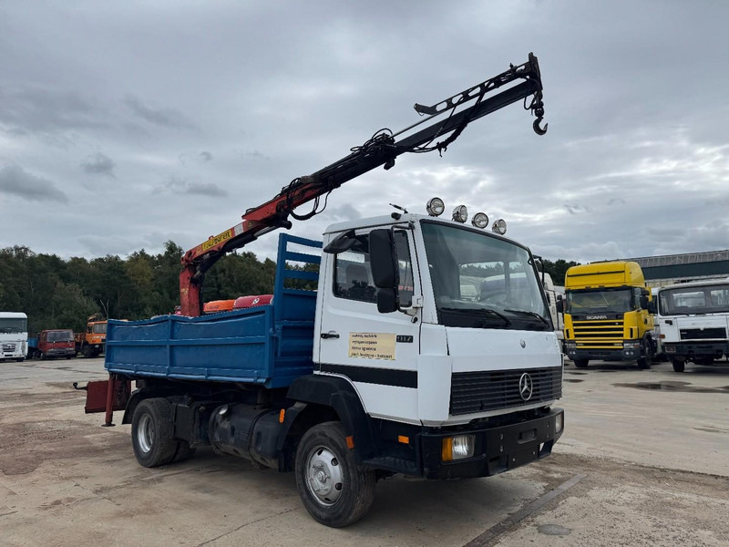 Mercedes-Benz SK 917 (STEEL SUSPENSION / PARLFINGER CRANE / AUXILIARY / 6 CYLINDER WITH MANUAL PUMP) - מזהיר, משאית מנוף: תמונה 3 Mercedes-Benz SK 917 (STEEL SUSPENSION / PARLFINGER CRANE / AUXILIARY / 6 CYLINDER WITH MANUAL PUMP) - מזהיר, משאית מנוף: תמונה 3