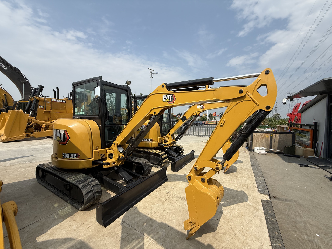 CATERPILLAR 303.5e - מיני מחפר: תמונה 5 CATERPILLAR 303.5e - מיני מחפר: תמונה 5