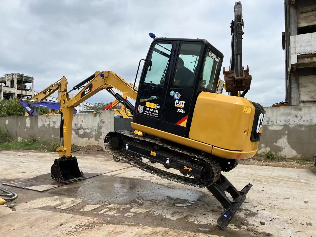 CATERPILLAR 306e2 - מיני מחפר: תמונה 3 CATERPILLAR 306e2 - מיני מחפר: תמונה 3