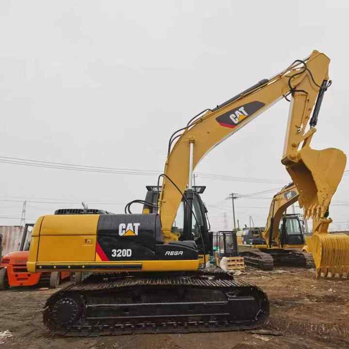 Good Condition Used Caterpillar Excavator Cat320d Hydraulic Crawler Excavator 320D - מחפר: תמונה 1 Good Condition Used Caterpillar Excavator Cat320d Hydraulic Crawler Excavator 320D - מחפר: תמונה 1