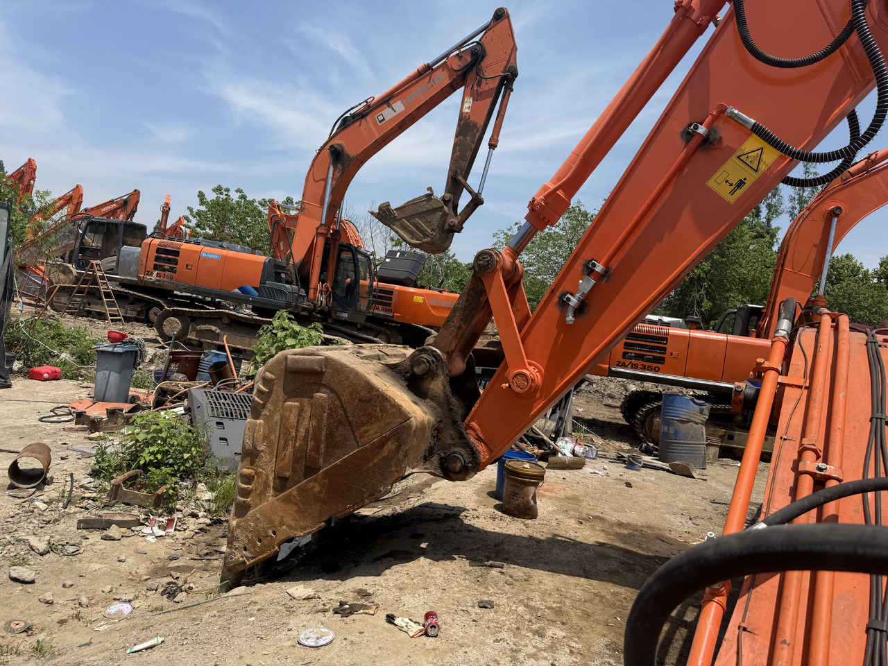 HITACHI Used 350-5g Excavator - מחפר גלגלים: תמונה 4 HITACHI Used 350-5g Excavator - מחפר גלגלים: תמונה 4