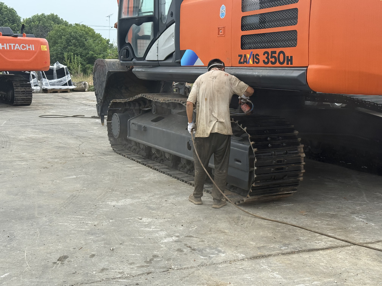 מחפר סורק Hitachi used hitachi 350-5g: תמונה 7