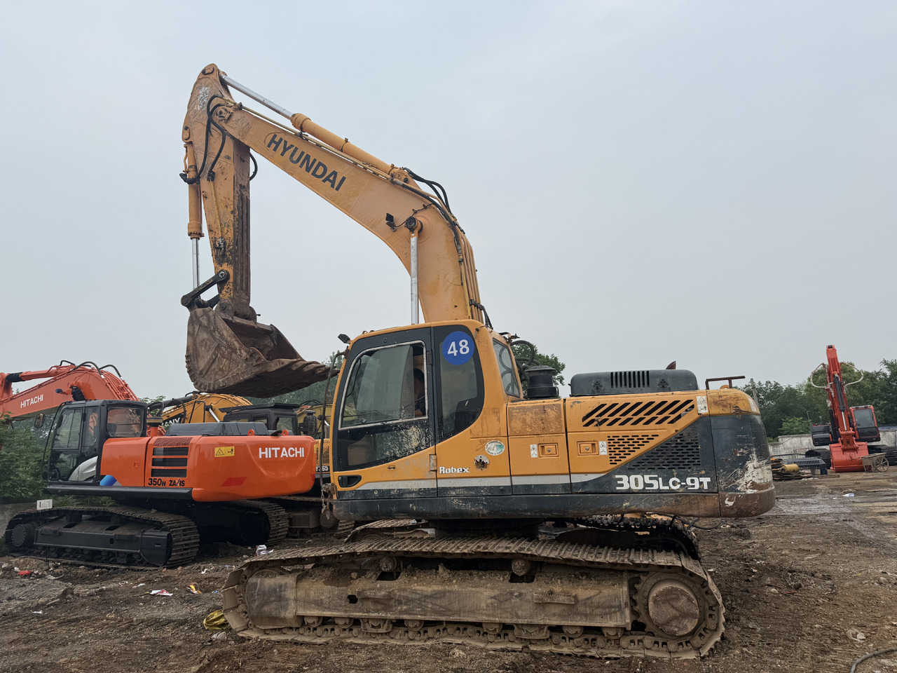 מחפר סורק Hyundai 305-9t [ Copy ]: תמונה 7