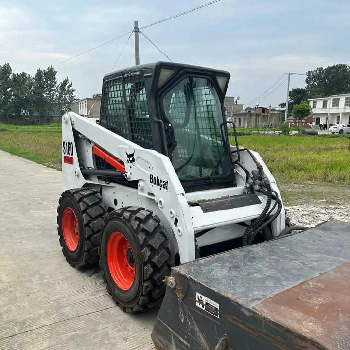 Used Bob Cat Bob Cat S160 Used Mini Skid Steer Wheel Loader Multifunctional Track Loaders Bobcat S160 2.7 Ton - מעמיס היגוי החלקה: תמונה 1 Used Bob Cat Bob Cat S160 Used Mini Skid Steer Wheel Loader Multifunctional Track Loaders Bobcat S160 2.7 Ton - מעמיס היגוי החלקה: תמונה 1