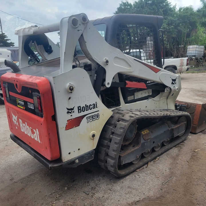 Used Bob Cat Bob Cat T590 Used Skid Steer Wheel Loader Multifunctional Track Loaders Bobcat - מעמיס היגוי החלקה: תמונה 1 Used Bob Cat Bob Cat T590 Used Skid Steer Wheel Loader Multifunctional Track Loaders Bobcat - מעמיס היגוי החלקה: תמונה 1