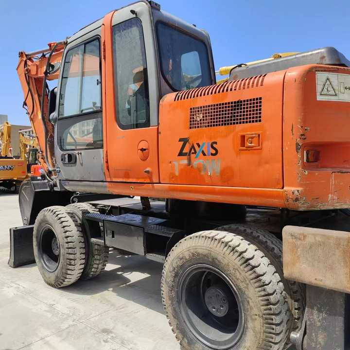 Used Japan Original Brand Hitachi Zx 130w Wheel Excavator Hitachi Zx120 130 200 Excavator for Sale - מחפר: תמונה 5 Used Japan Original Brand Hitachi Zx 130w Wheel Excavator Hitachi Zx120 130 200 Excavator for Sale - מחפר: תמונה 5