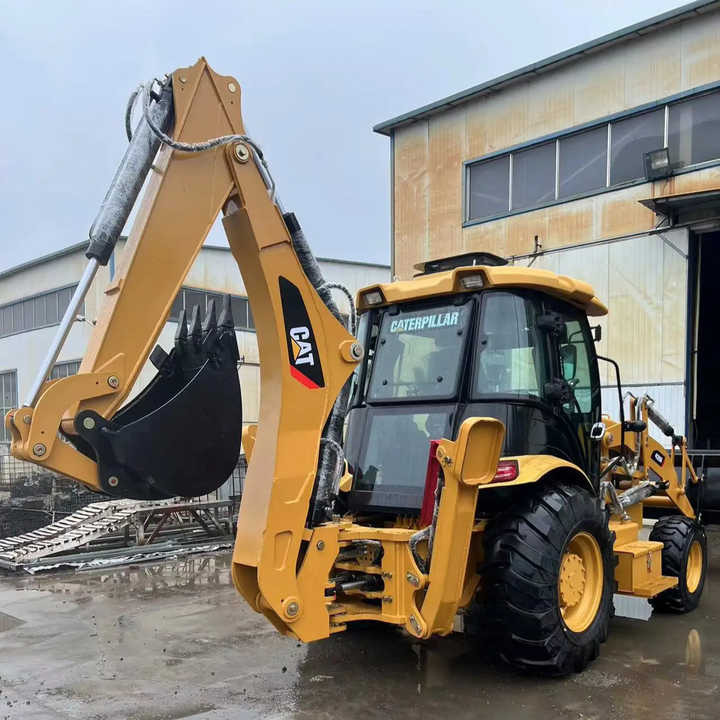 Used Wheel Loader CAT420F Caterpillar 420F Construction Machinery Mini Wheel Skid Steer Loader in Stock - מחפרון: תמונה 3 Used Wheel Loader CAT420F Caterpillar 420F Construction Machinery Mini Wheel Skid Steer Loader in Stock - מחפרון: תמונה 3