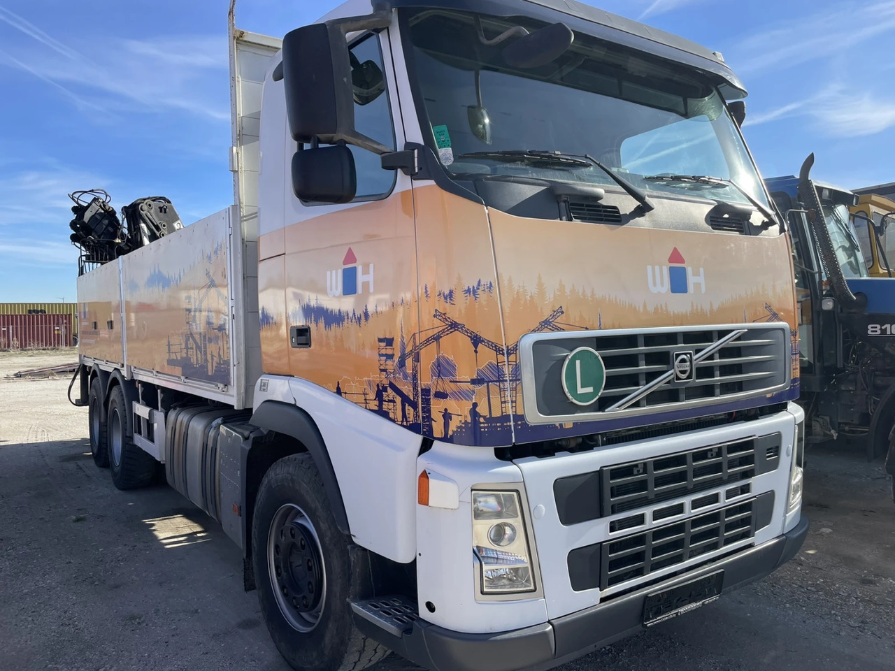 Volvo Fh 12 6х6, Кран, Нов внос - משאית צד נופל/ שטוחה, משאית מנוף: תמונה 4 Volvo Fh 12 6х6, Кран, Нов внос - משאית צד נופל/ שטוחה, משאית מנוף: תמונה 4