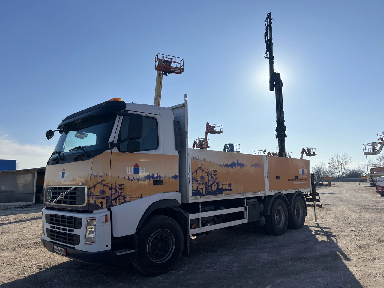 Volvo Fh 12 6х6, Кран, Нов внос - משאית צד נופל/ שטוחה, משאית מנוף: תמונה 2 Volvo Fh 12 6х6, Кран, Нов внос - משאית צד נופל/ שטוחה, משאית מנוף: תמונה 2