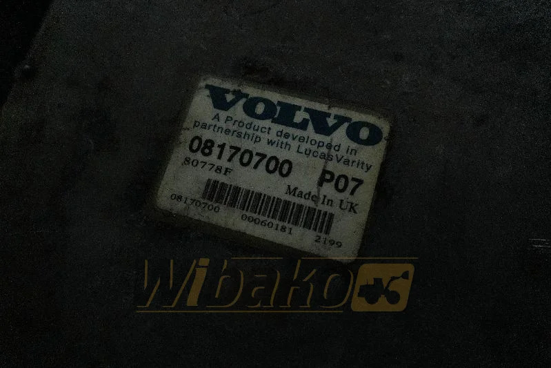 Volvo 08170700 - ECU עבור מכונת בנייה: תמונה 4 Volvo 08170700 - ECU עבור מכונת בנייה: תמונה 4
