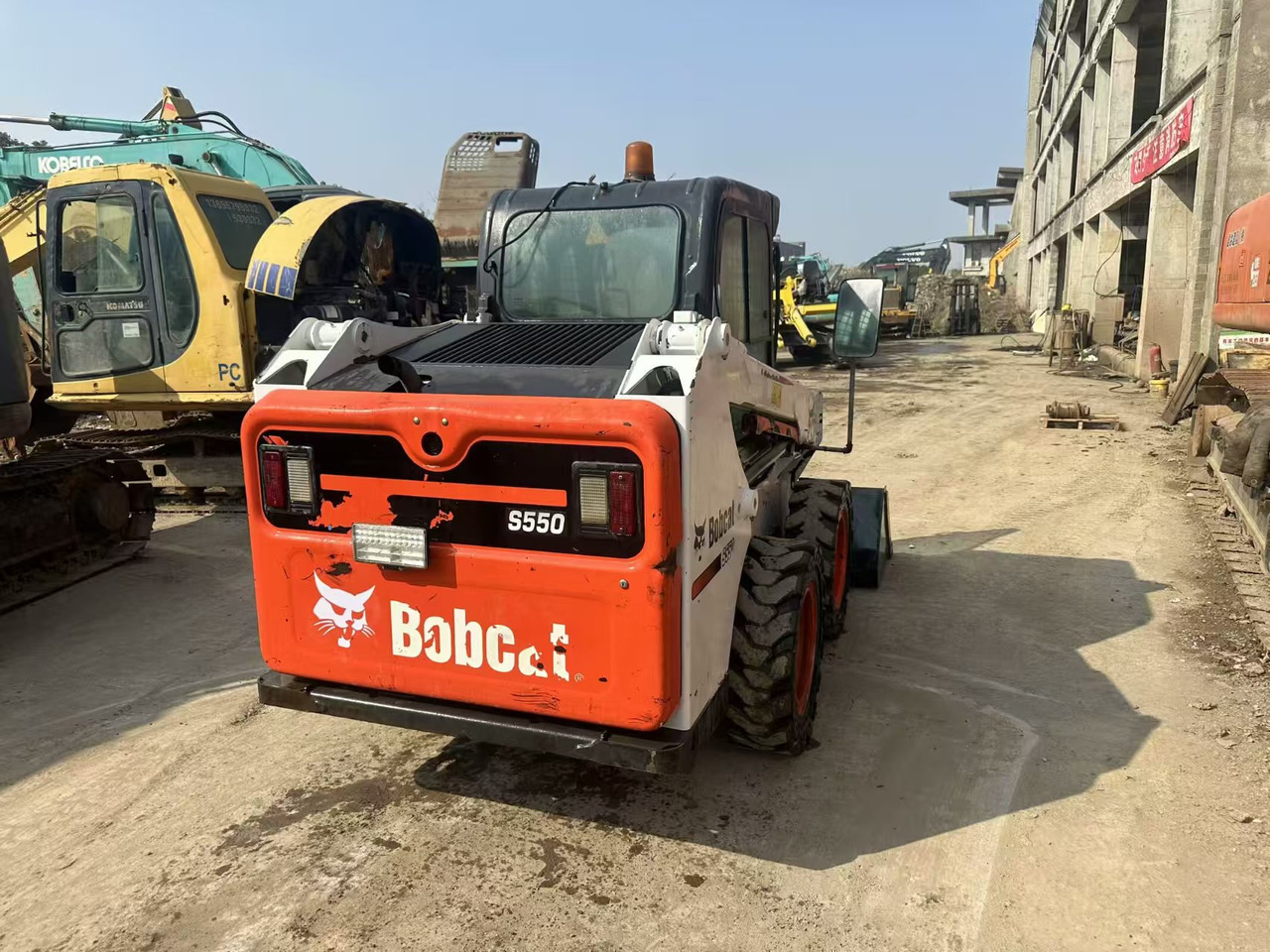 BOBCAT s550 - מעמיס גלגלים: תמונה 5 BOBCAT s550 - מעמיס גלגלים: תמונה 5