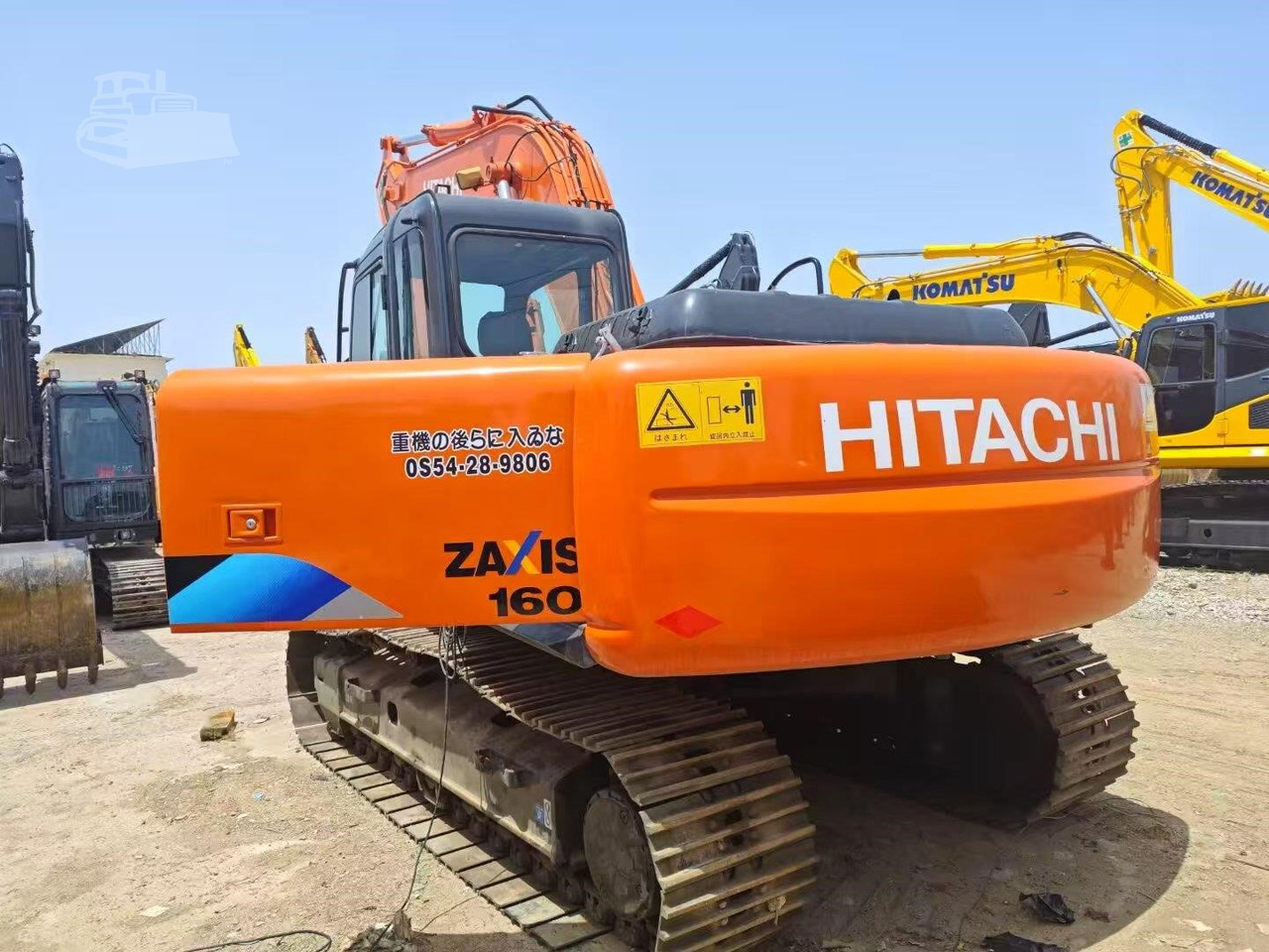 HITACHI EX160 LC - מחפר סורק: תמונה 2 HITACHI EX160 LC - מחפר סורק: תמונה 2