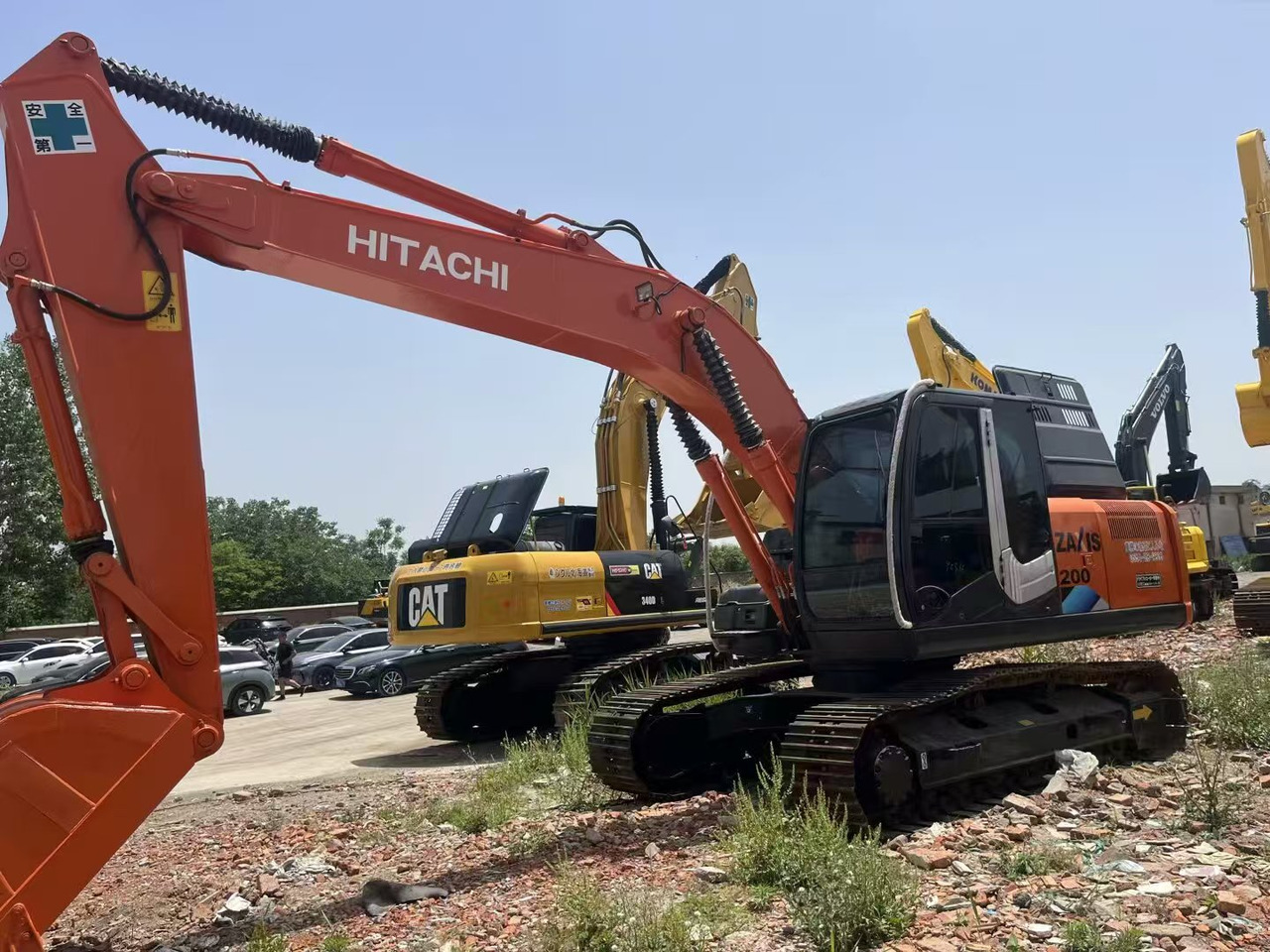 HITACHI ZX200 - מחפר סורק: תמונה 4 HITACHI ZX200 - מחפר סורק: תמונה 4