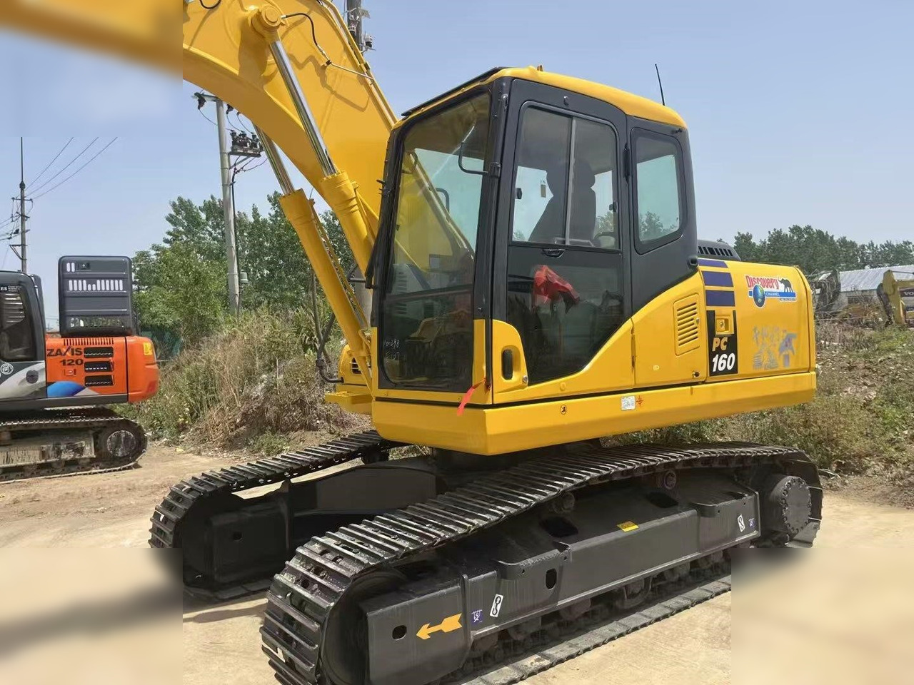 KOMATSU PC160 LC-7 - מחפר סורק: תמונה 1 KOMATSU PC160 LC-7 - מחפר סורק: תמונה 1