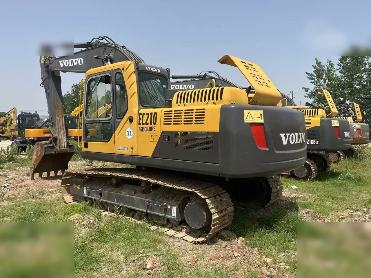 VOLVO EC210 - מחפר סורק: תמונה 1 VOLVO EC210 - מחפר סורק: תמונה 1