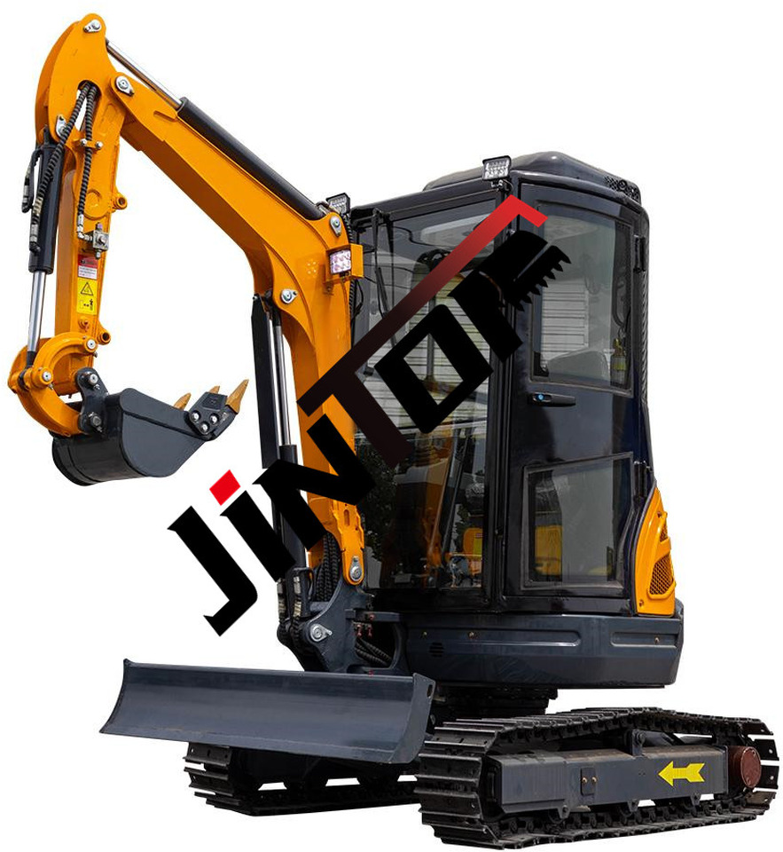 Crawler Steel Track 2500kg 2.5Ton Excavator with Closed Cabin - מיני מחפר: תמונה 3 Crawler Steel Track 2500kg 2.5Ton Excavator with Closed Cabin - מיני מחפר: תמונה 3