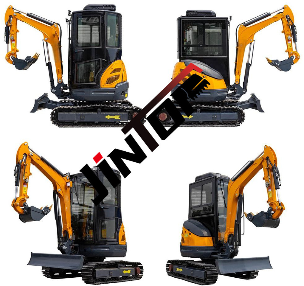 Crawler Steel Track 2500kg 2.5Ton Excavator with Closed Cabin - מיני מחפר: תמונה 4 Crawler Steel Track 2500kg 2.5Ton Excavator with Closed Cabin - מיני מחפר: תמונה 4