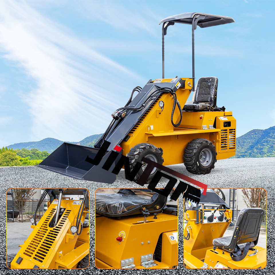 Ride-on Skid steer loader - מעמיס היגוי החלקה: תמונה 4 Ride-on Skid steer loader - מעמיס היגוי החלקה: תמונה 4