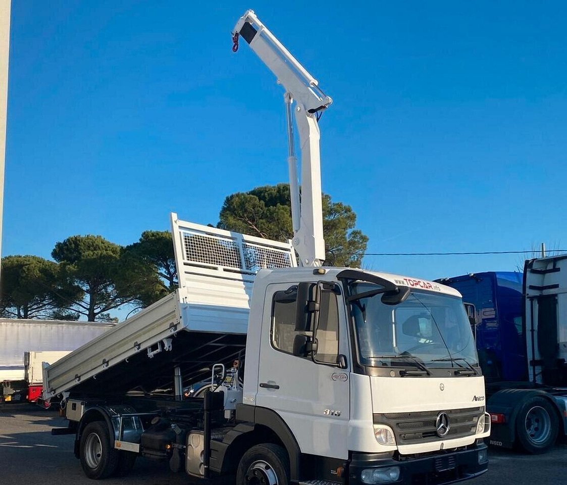 MERCEDES 816 ATEGO RIBALTABILE E GRU - מזהיר, משאית מנוף: תמונה 2 MERCEDES 816 ATEGO RIBALTABILE E GRU - מזהיר, משאית מנוף: תמונה 2