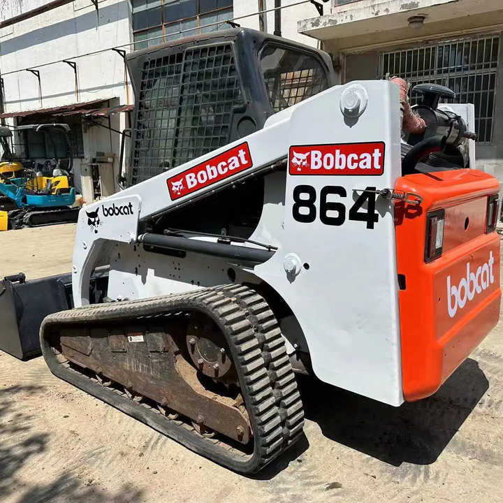 Used Bob Cat Bob Cat T864 Used Mini Skid Steer Wheel Loader Multifunctional Track Loaders Bobcat - מעמיס היגוי החלקה: תמונה 1 Used Bob Cat Bob Cat T864 Used Mini Skid Steer Wheel Loader Multifunctional Track Loaders Bobcat - מעמיס היגוי החלקה: תמונה 1