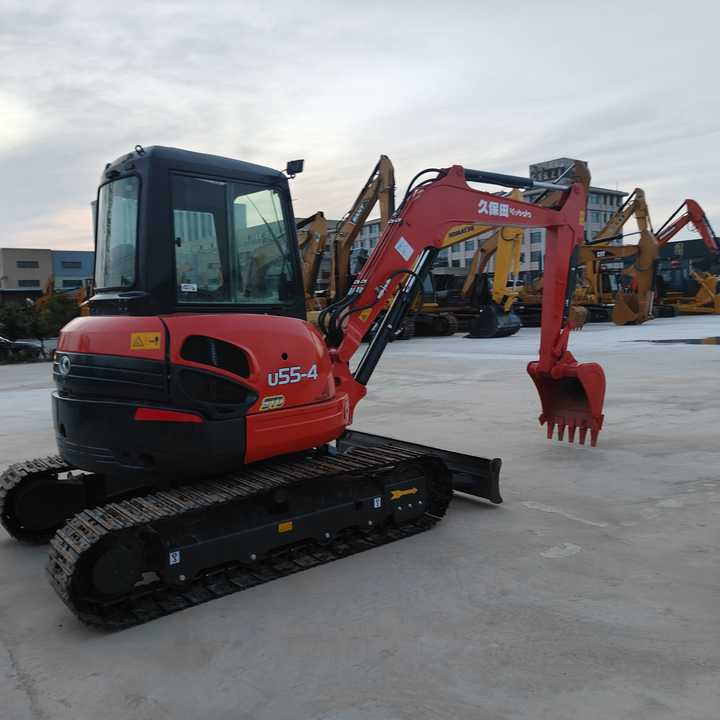 Used Heavy Construction Equipment Kubota U55-4 Excavator Used Machine - מיני מחפר: תמונה 5 Used Heavy Construction Equipment Kubota U55-4 Excavator Used Machine - מיני מחפר: תמונה 5