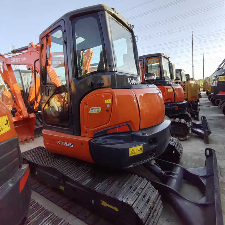 Used Kubota KX165 New Model Mini Excavator Second Hand Machine Popular Brand Japan Kubota Hydraulic Machinery - מחפר סורק: תמונה 1 Used Kubota KX165 New Model Mini Excavator Second Hand Machine Popular Brand Japan Kubota Hydraulic Machinery - מחפר סורק: תמונה 1