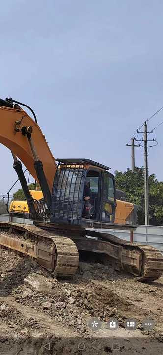מחפר סורק Used Original hyundai 520-9lvs Original Paint Korea Brand Used Excavator Hot Sale 485lvs 210-9 220-9 225 305 50t 40t 30t 20t [ Copy ]: תמונה 6
