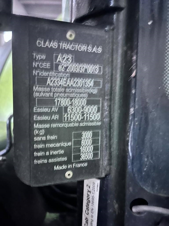 Claas Axion 950 Cmatic - טרקטור חקלאי: תמונה 2 Claas Axion 950 Cmatic - טרקטור חקלאי: תמונה 2