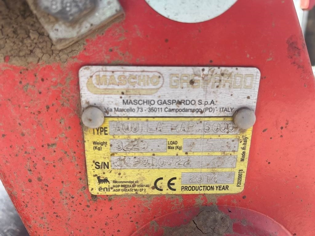 Maschio Aquila 5000  - קלטרת סיבובית: תמונה 2 Maschio Aquila 5000  - קלטרת סיבובית: תמונה 2