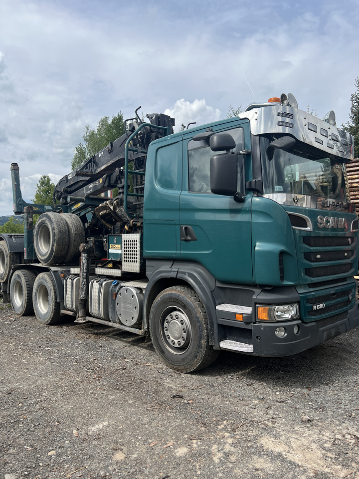 SCANIA R620 - משאית עץ, משאית מנוף: תמונה 4 SCANIA R620 - משאית עץ, משאית מנוף: תמונה 4