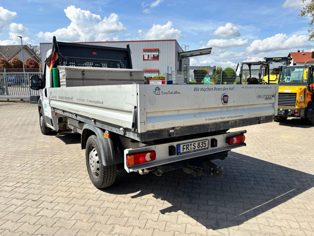 Fiat Ducato Pritsche - כלי רכב מסחרי במיטה שטוחה: תמונה 3 Fiat Ducato Pritsche - כלי רכב מסחרי במיטה שטוחה: תמונה 3